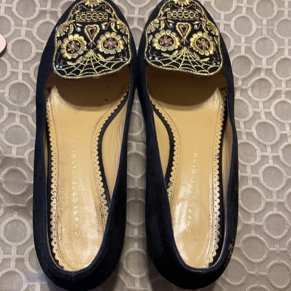 Charlotte Olympia Skull Flats - Picture 2 of 7